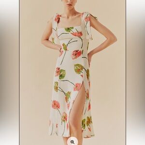 Reformation twilight dress- color Cali - size 0 NWOT